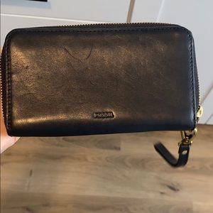 Fossil leather wallet